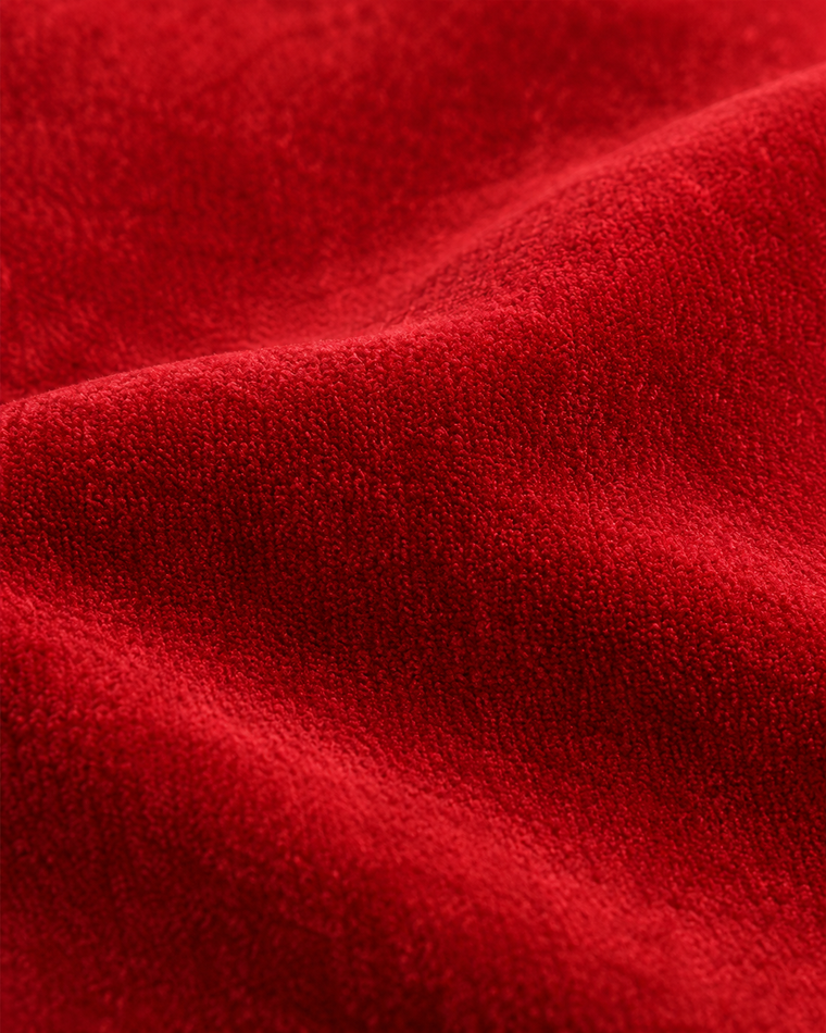 Crimson Cotton Velvet Pillow Cover, Why corduroy has ribs