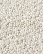 Bouclé Throw Pillow Cover — macro of the woven texture