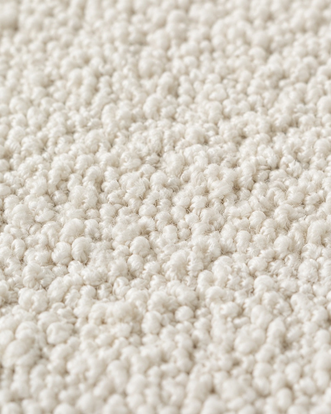 Bouclé Throw Pillow Cover — macro of the texture