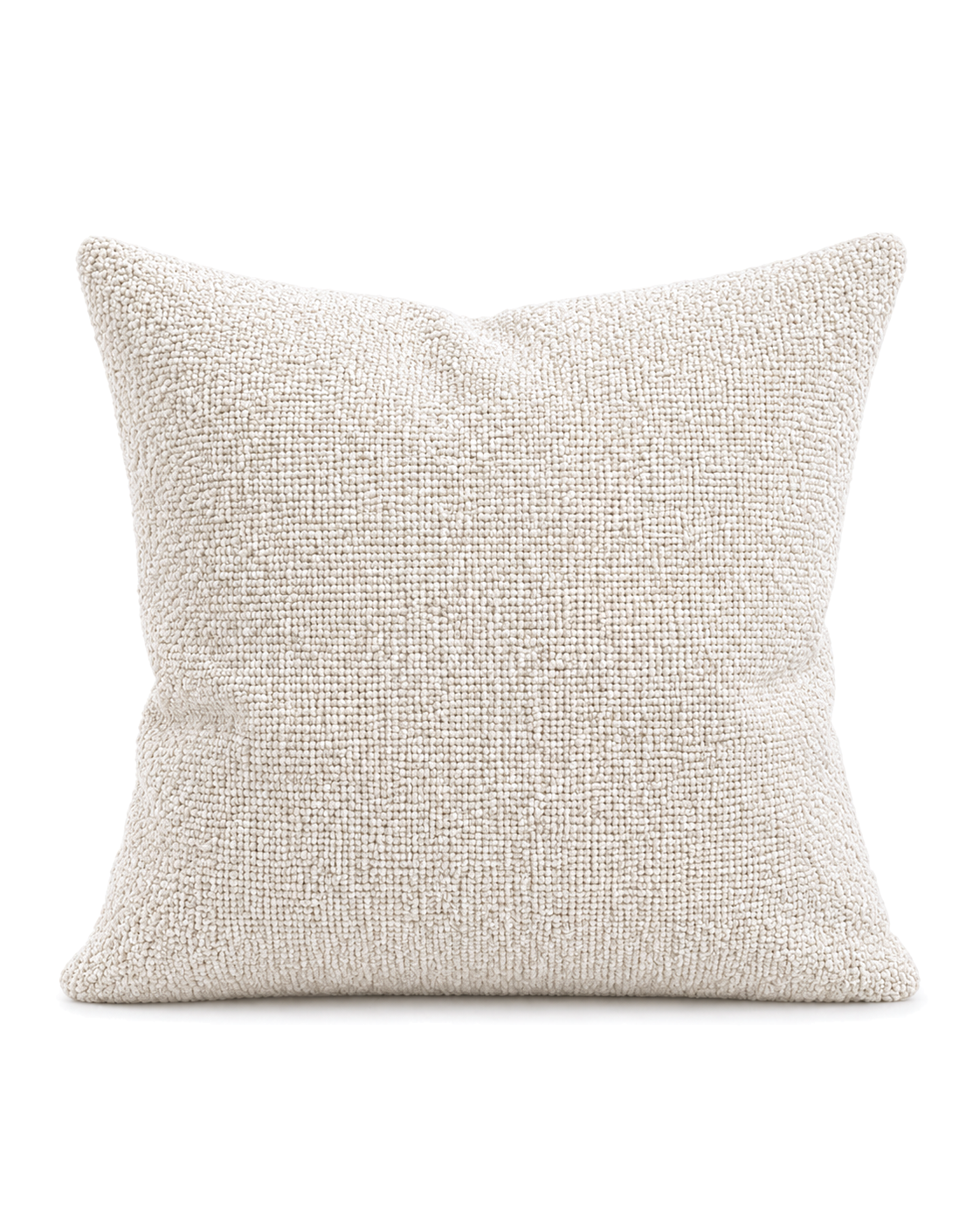 Bouclé Throw Pillow Cover, the product on a plain background
