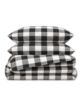 Buffalo Check Duvet Set, folded set on a plain background