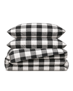 Buffalo Check Duvet Set, folded set on a plain background