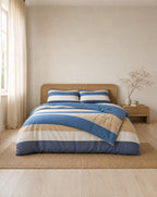 Colour Block Duvet Set — styled bedroom