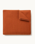 Corduroy Velvet Pillow Cover — folded set on a plain background