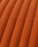 Corduroy Velvet Pillow Cover — macro of the woven texture