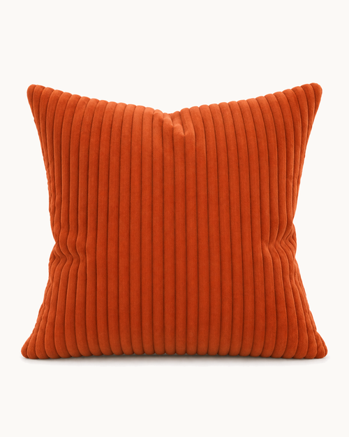 Corduroy Velvet Pillow Cover, the product on a plain background