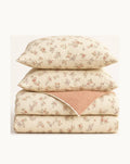 Ditsy Floral Duvet Set — folded set on a plain background
