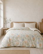 Floral Print Duvet Cover — styled bedroom