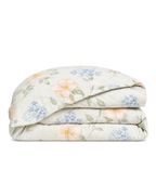 Floral Print Duvet Cover, folded on a plain background