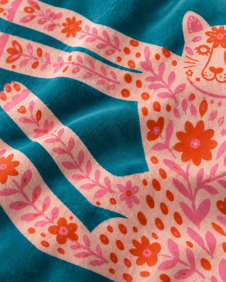 Folk Leopard Cotton Velvet Pillow Cover, Why corduroy has ribs