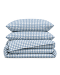 Gingham Check Duvet Set, folded set on a plain background