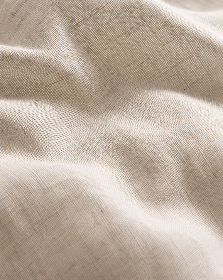 French Flax Linen Duvet Cover Set, A loose weave, on purpose