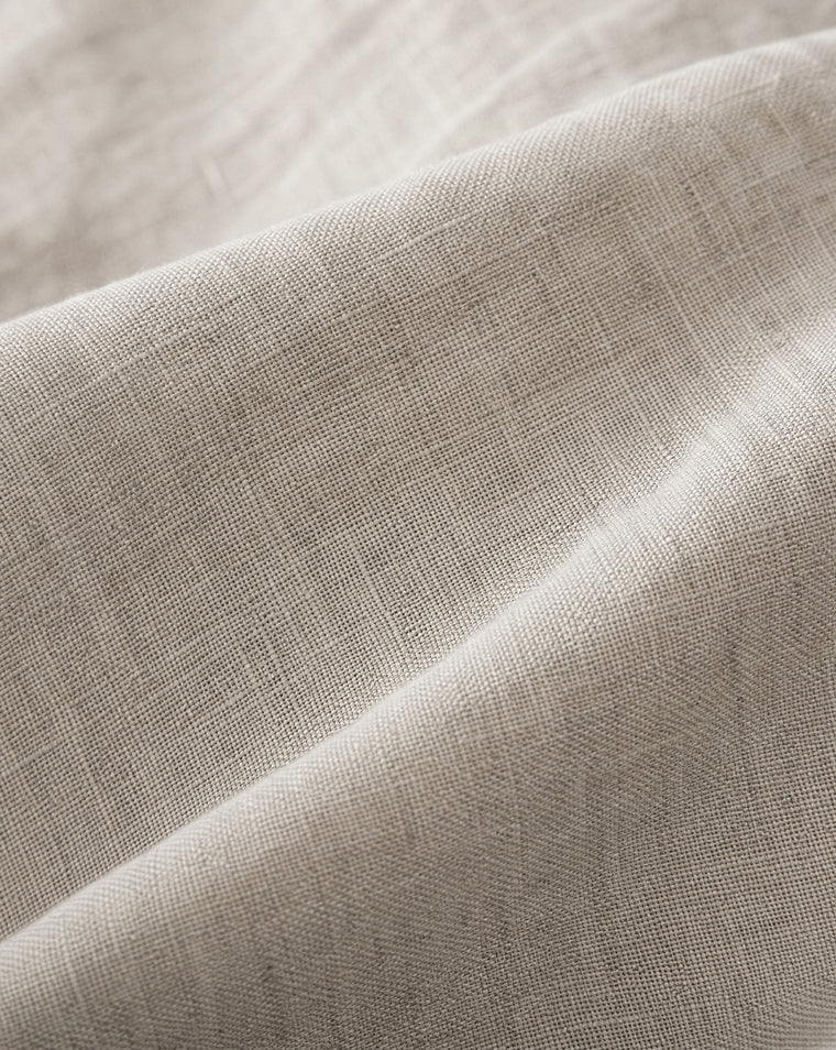Belgian Linen Bed Skirt, A loose weave, on purpose