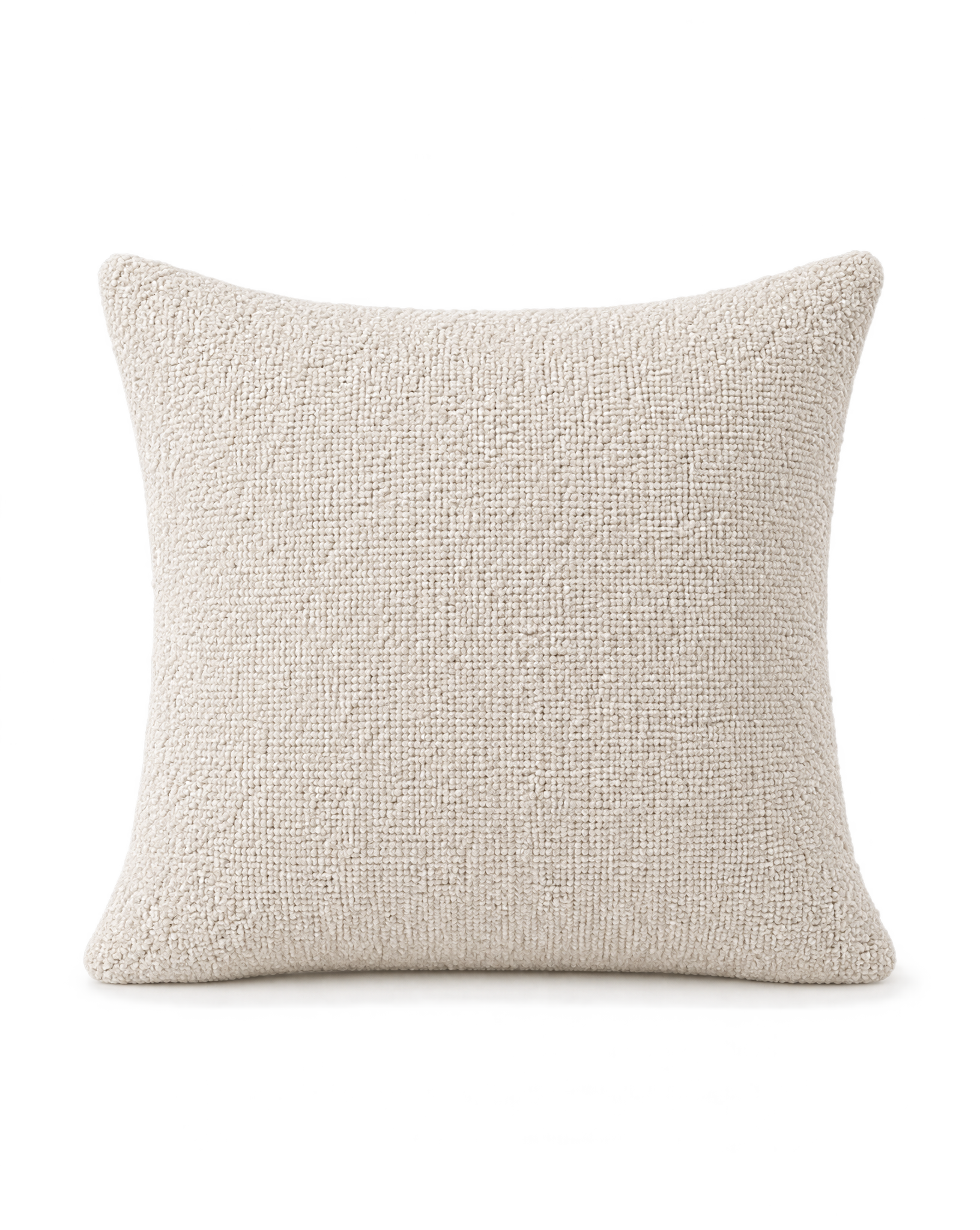 Bouclé Throw Pillow Cover, the product on a plain background