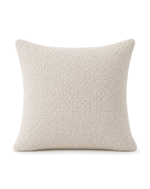 Bouclé Throw Pillow Cover, the product on a plain background