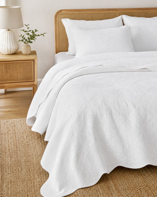 Cotton Quilt Set, styled close