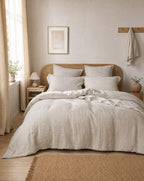 French Linen Duvet Cover Set, in the room