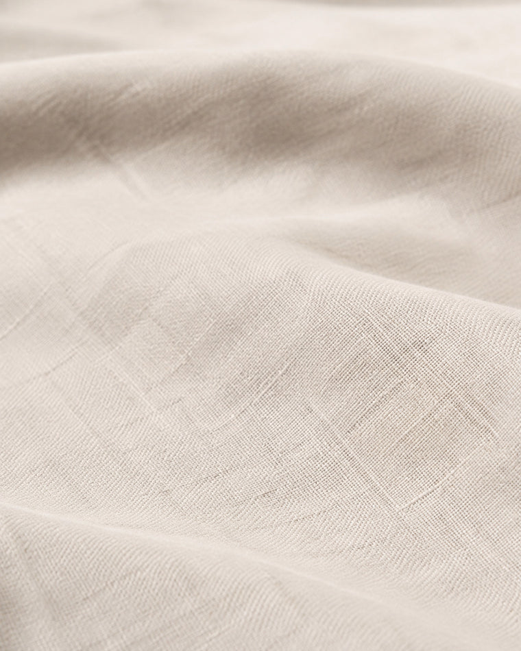 French Flax Linen Duvet Cover Set, A loose weave, on purpose