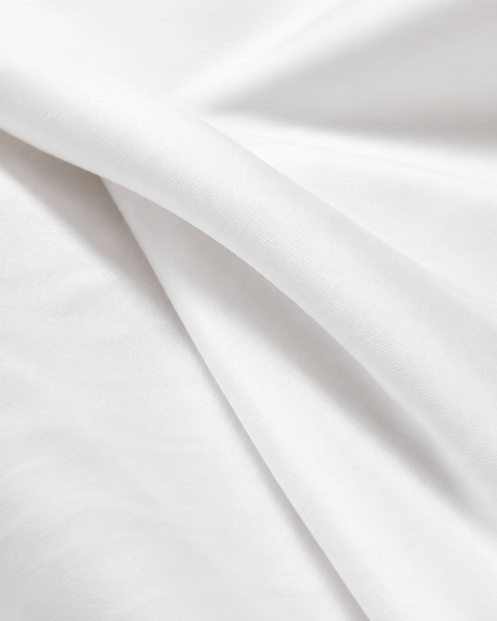 Egyptian Cotton Sateen Duvet Cover, close-up on a fold