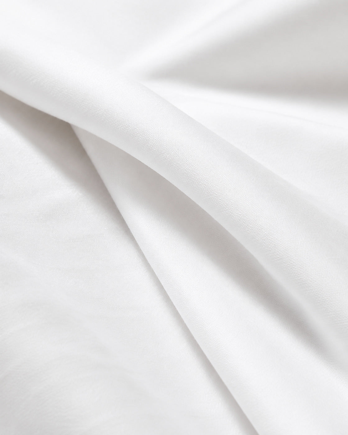 Egyptian Cotton Sateen Duvet Cover, close-up on a fold