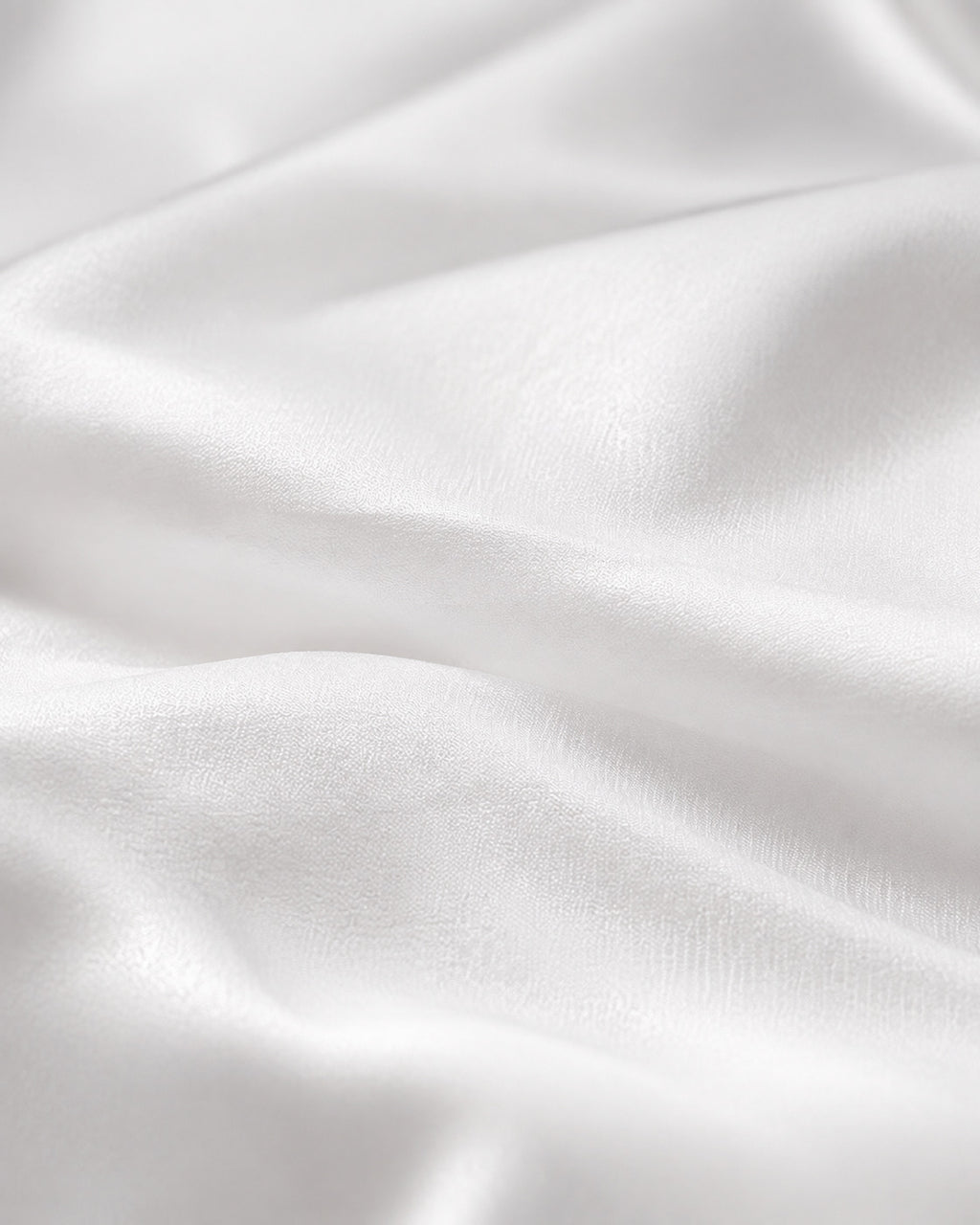 Egyptian Cotton Sateen Duvet Cover, macro of the sateen weave