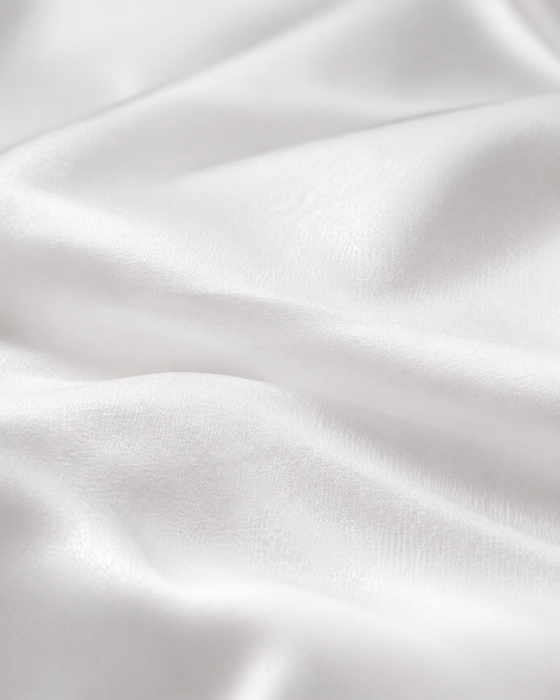 Egyptian Cotton Sateen Duvet Cover, macro of the sateen weave