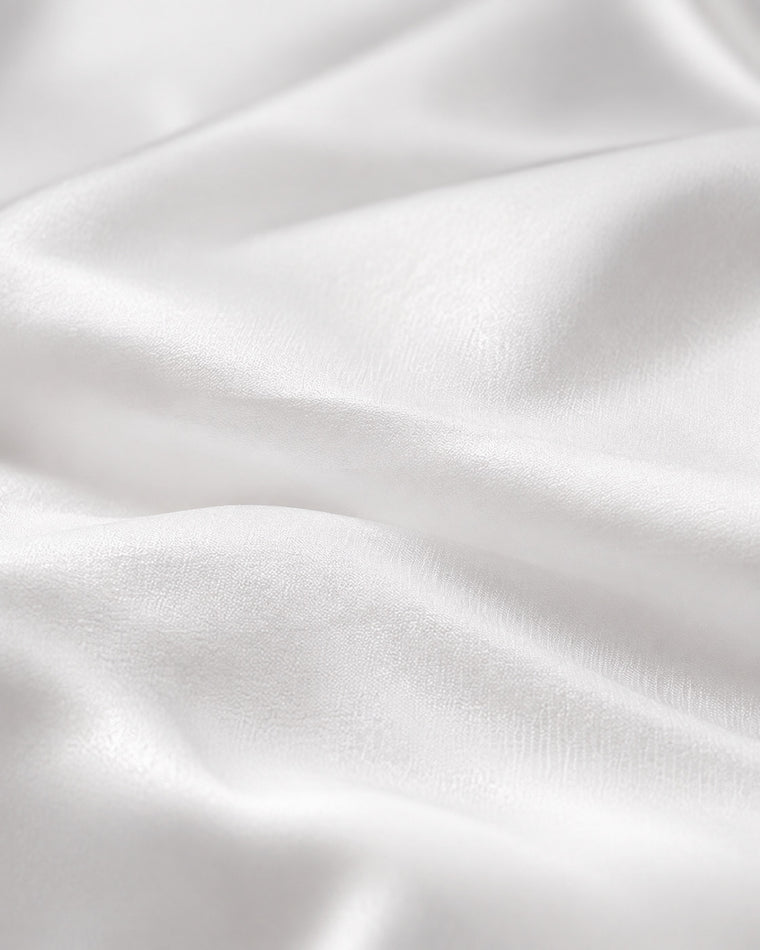 Egyptian Cotton Sateen Duvet Cover, Where the shine comes from