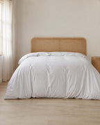 Washed Cotton Duvet Cover, styled bedroom
