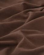 Washed Cotton Sheet Set, macro of the washed weave