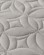Quilted Mattress Protector — macro of the woven texture