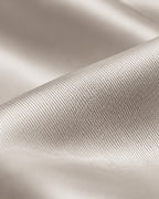 Sateen Duvet Set — macro of the woven texture