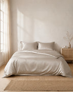 Sateen Duvet Set — styled bedroom