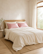 Sateen Pillowcases, Set of 2 — styled bedroom