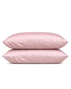 Sateen Pillowcases, Set of 2, folded on a plain background