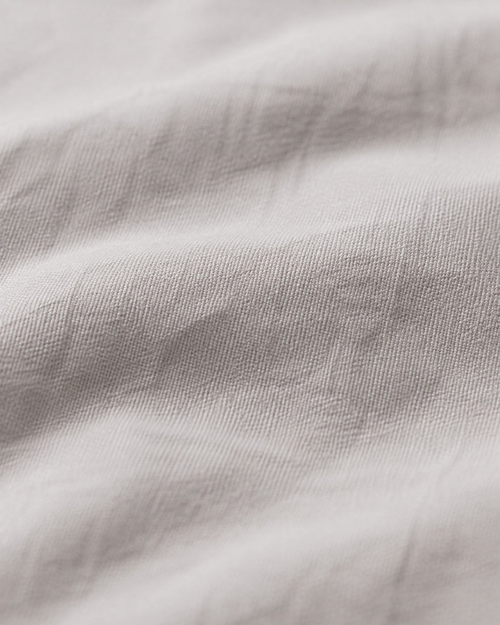 Textured Solid Duvet Set — macro of the woven texture